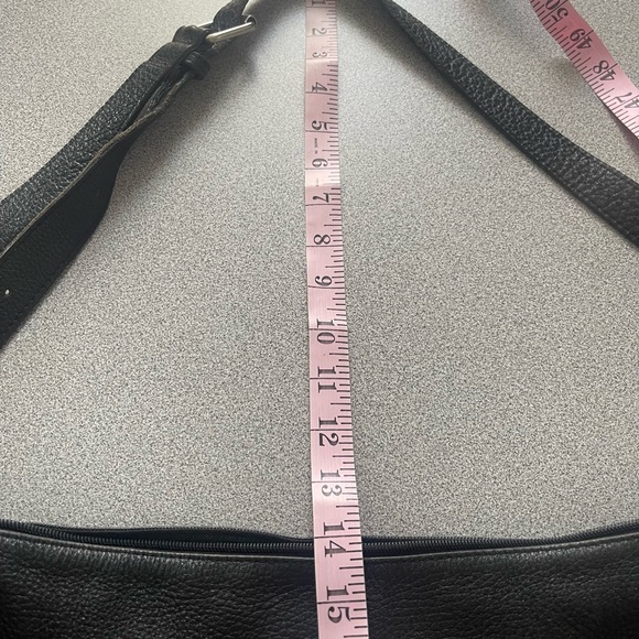 Cristina Made In Italy Black Leather Bag - Picture 14 of 16